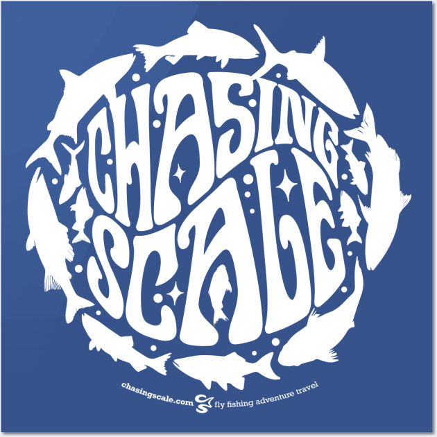 Hippie Fish Circle by Chasing Scale Wall Art by Chasing Scale